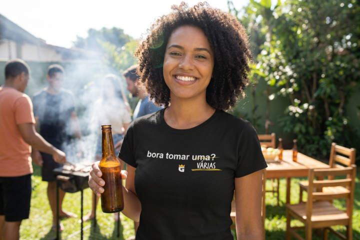 Camiseta Bora Tomar Uma? Várias: o convite cervejeiro