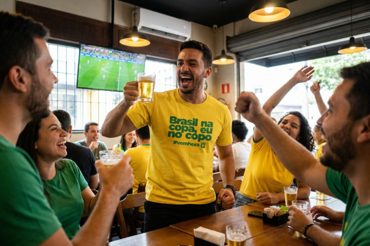 Brasil na Copa, Eu no Copo: a Camiseta da Resenha