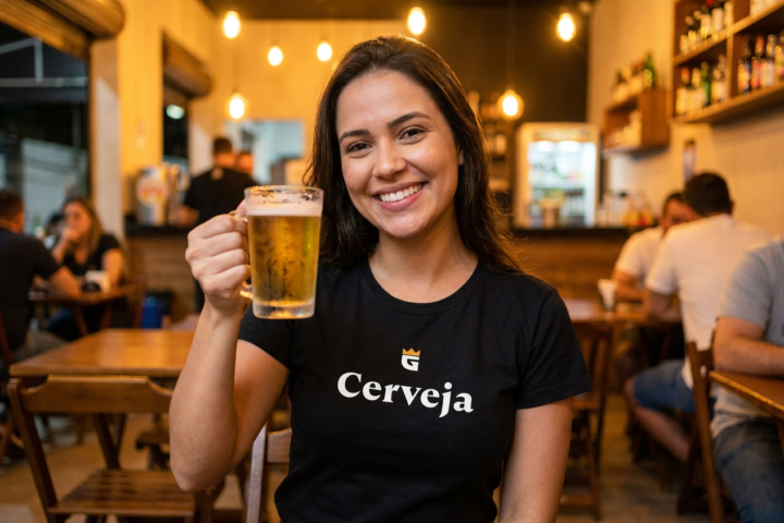 Kit Casal Camiseta Cervejeira: o amor que combina com gelada