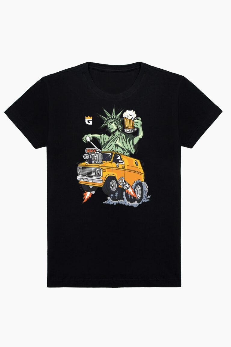 Camiseta Estatua da Liberdade Van Tunada