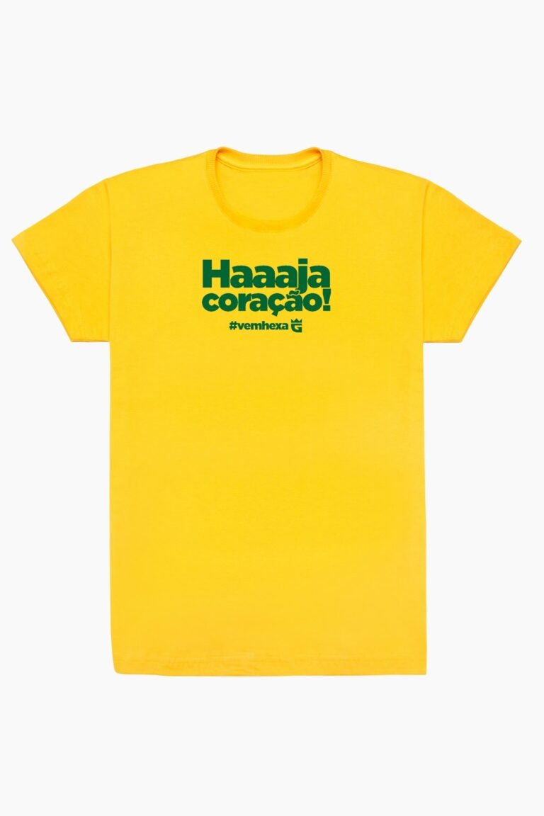 Camiseta Haaaja Coracao