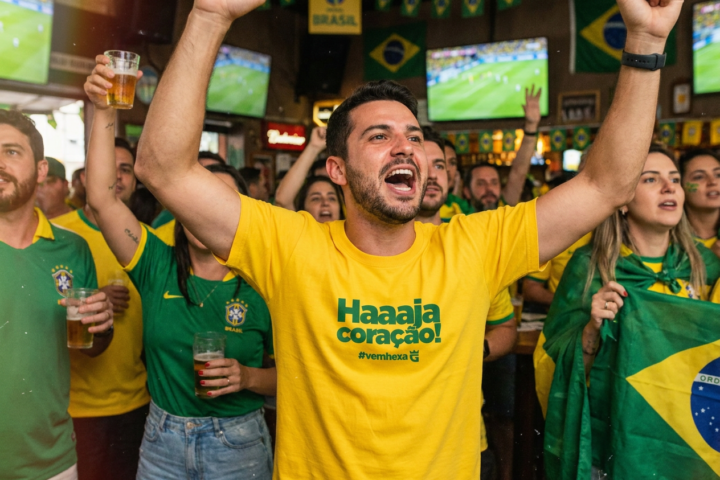 Camiseta Haaaja Coracao: o Drama de Todo Torcedor