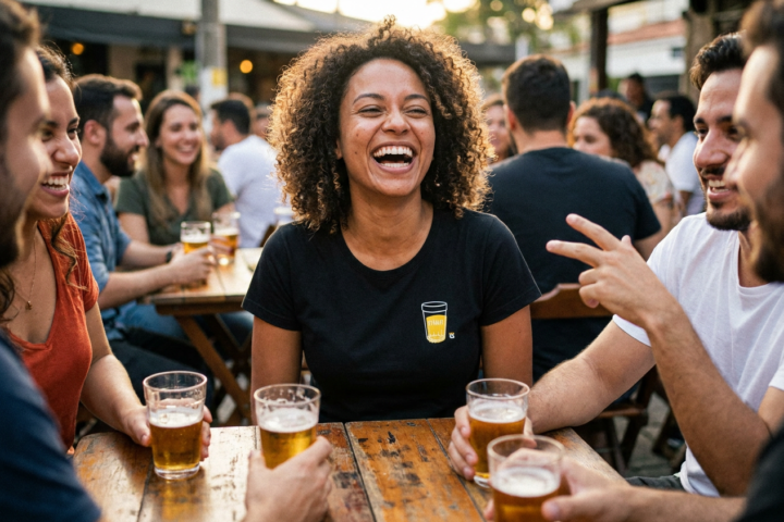 Camiseta Instanlei: A Lei da Cerveja Gelada no Peito