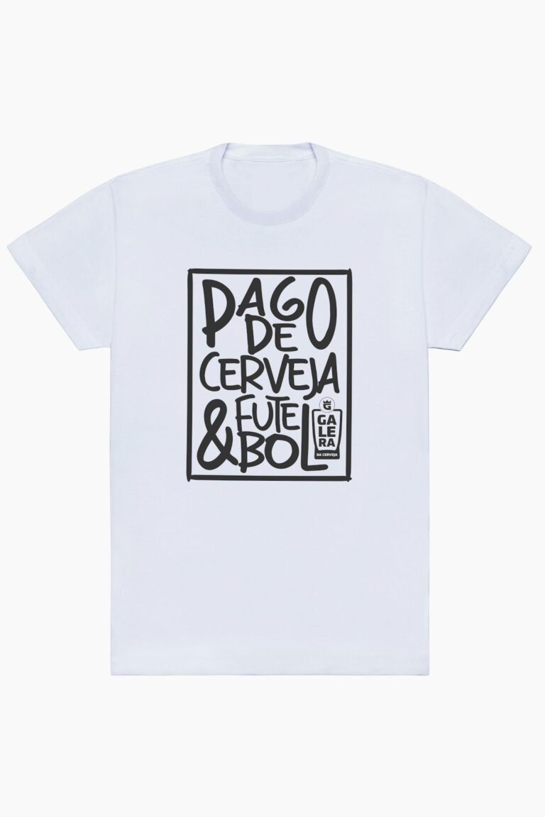 Camiseta Pagode, Cerveja e Futebol