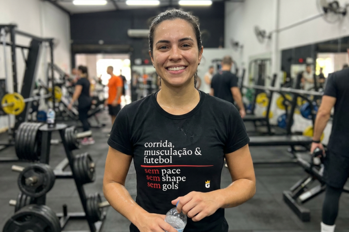 Camiseta de Corrida: Sem Pace, Sem Shape, Sem Gols
