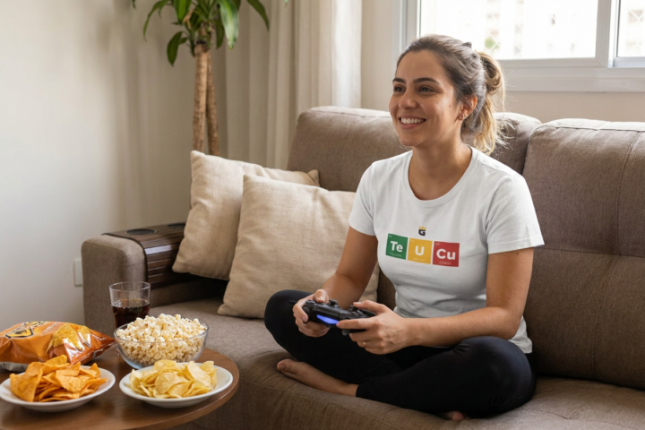 Camiseta Nerd Te U Cu: tabela periodica com humor afiado